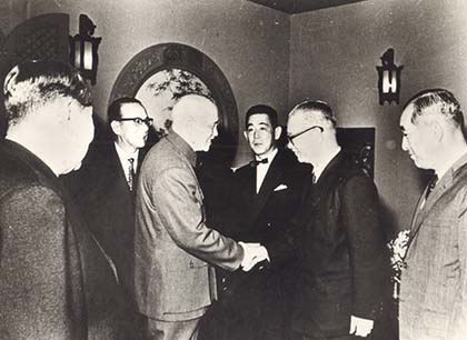 February 1957 President Ota visits Southeast Asia