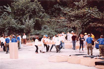 1999年10月台湾大震灾救援志愿队2