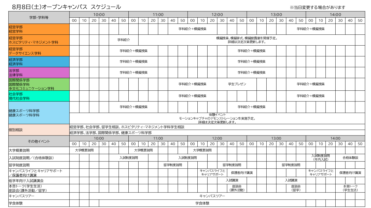 0808タイムテーブル