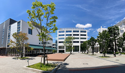 東京都,武蔵野市,亜細亜大学,中央の広場