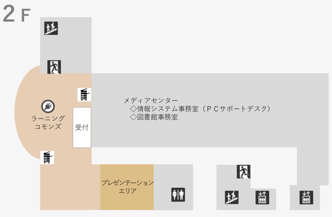 2階 ラーニングコモンズ