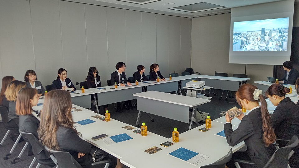 ASEAN JAPANプログラム企業見学会＿東急本社で研修
