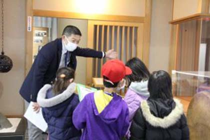 01武蔵野市立第二小学校の児童が施設見学に訪れました
