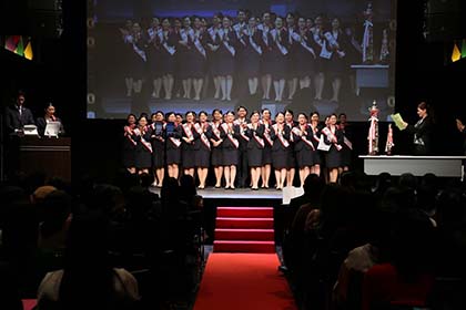 04経営学部・重田みゆきゼミによる印象力と自己表現力を競うイベントが開催。オンライン視聴者は約20万人