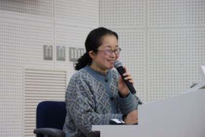 01第11回現代教養特講「パレスチナ難民支援活動からSDGsを考える」が行われました