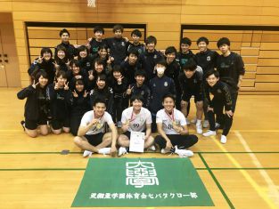 セパタクロー部が「JOCジュニアオリンピックカップ」で準優勝