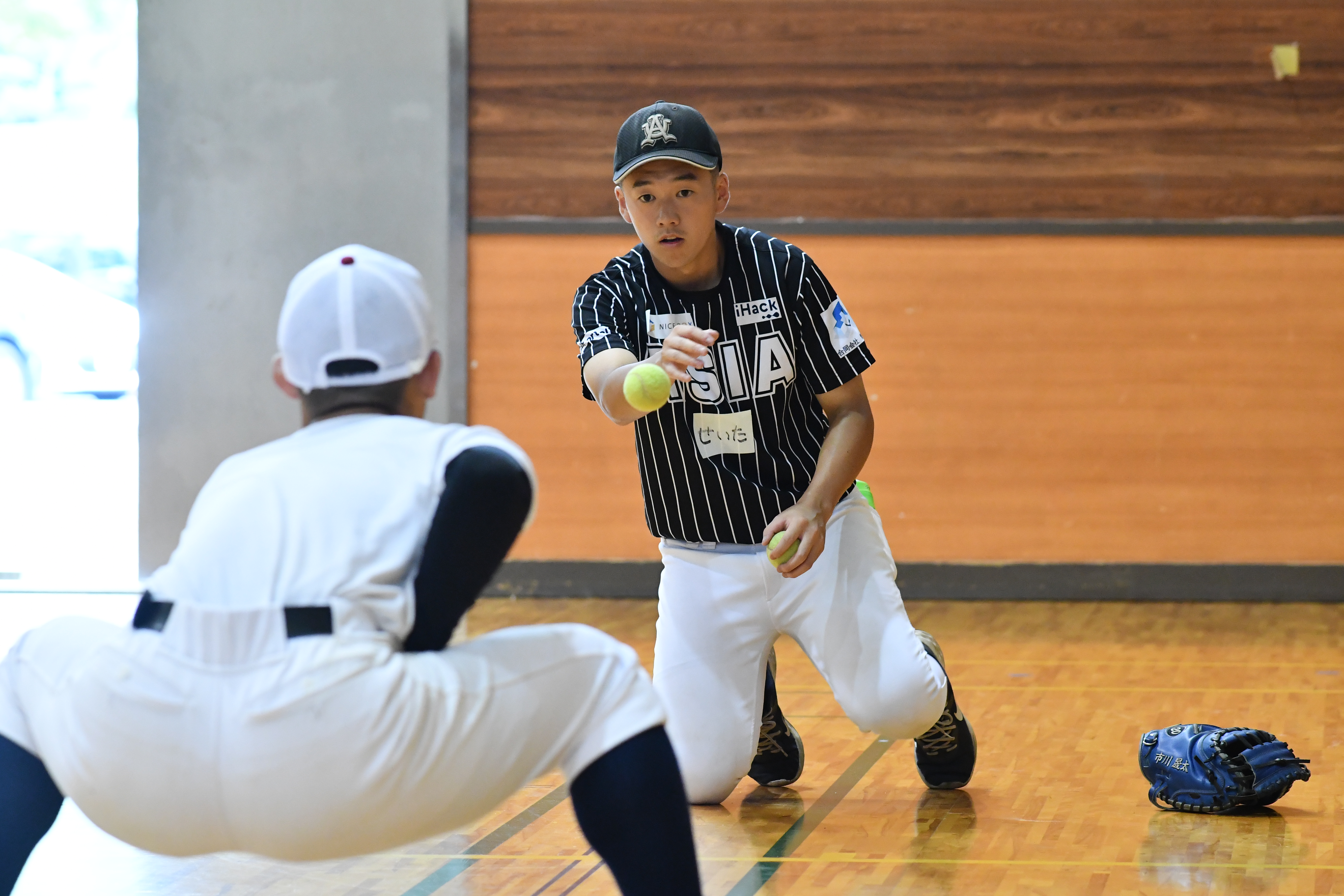 新潟県柏崎市で野球教室を開催しました